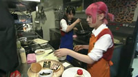 門脇佳奈子,木下百花 @ AKB48 Cafe Kitchen